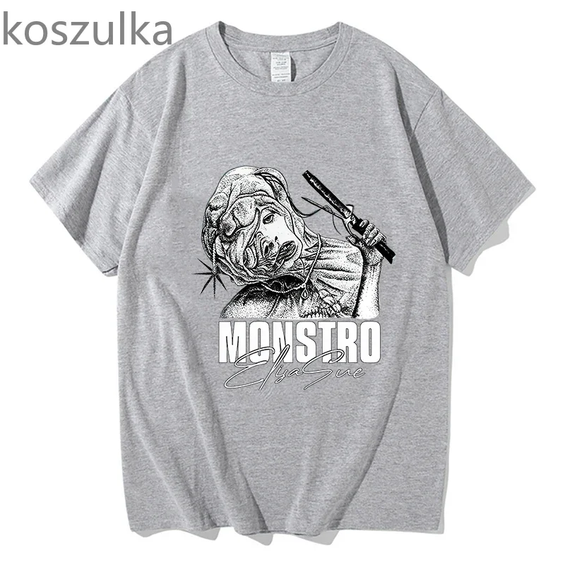 The Substance Monstro Elisasue T Shirt Men/women Harajuku Vintage Graphic Tshirt Classic Unisex High Quality Cotton Tee Shirts