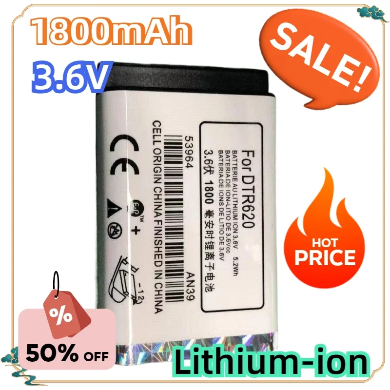 

2PCS 3.6V 1800mAh DTR620 Battery for Motorola DTR-620 DTR650 Two Way Radios Lithium-ion Battery