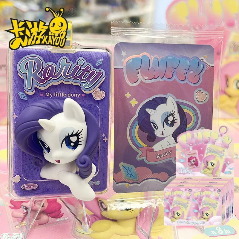 

Оригинальная серия KAYOU My Little Pony 3D Velvet Hang Card Symphony Streamer: Принцесса Луна, аниме-персонажи, коллекционные фигурки в слепых коробках, редкие подарки
