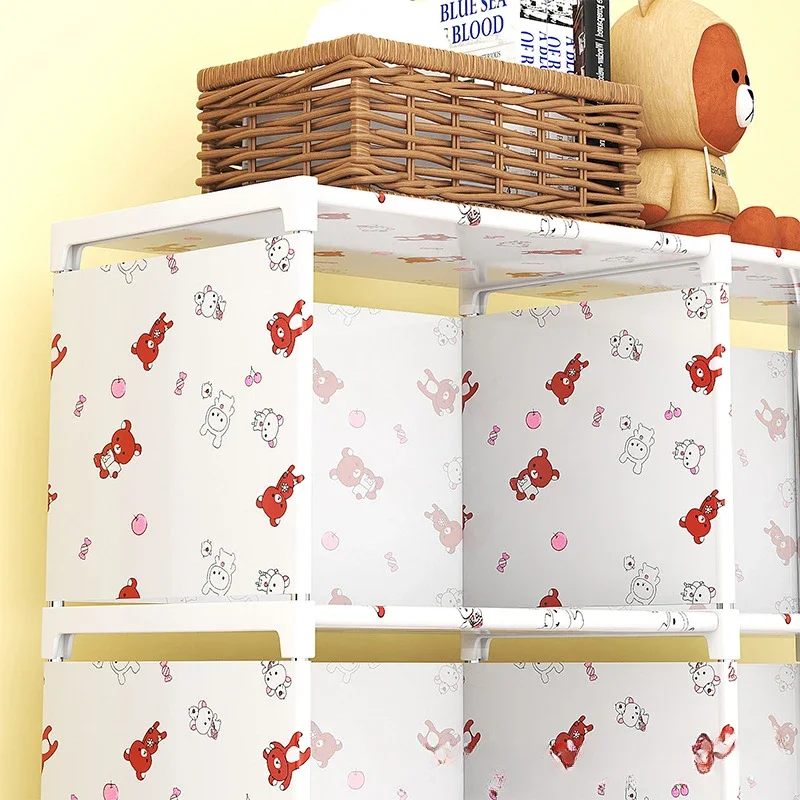 Kid Bookshelf Organizer Mobile Document Rack Picture Book Desk Side Storage Children Librero Infantil Bookcases Furniture