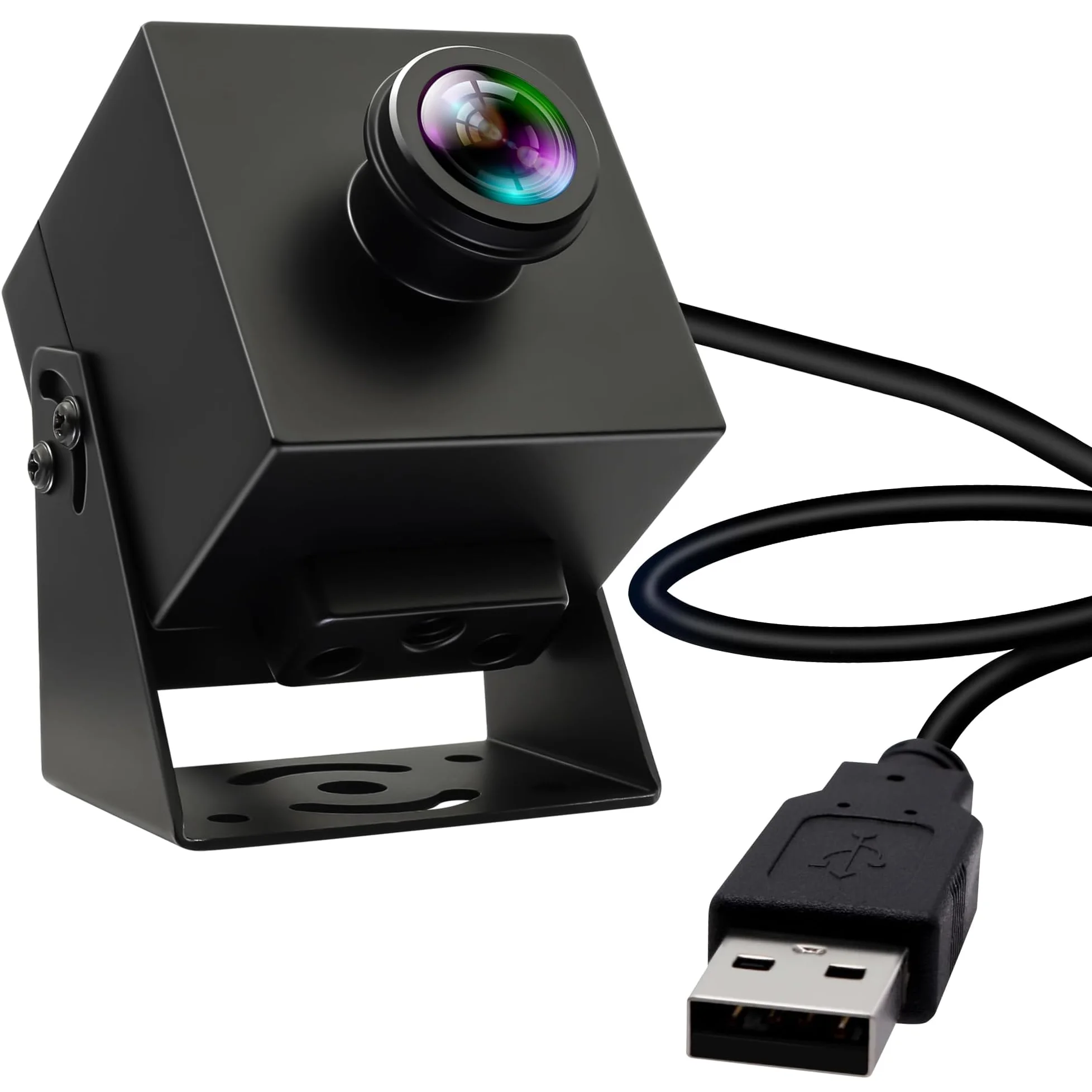 

ELP Wide Angle 48MP Ultra HD Webcam CMOS IMX586 Free Driver 8K 6000P USB Video Camera for Windows,Linux,MAC