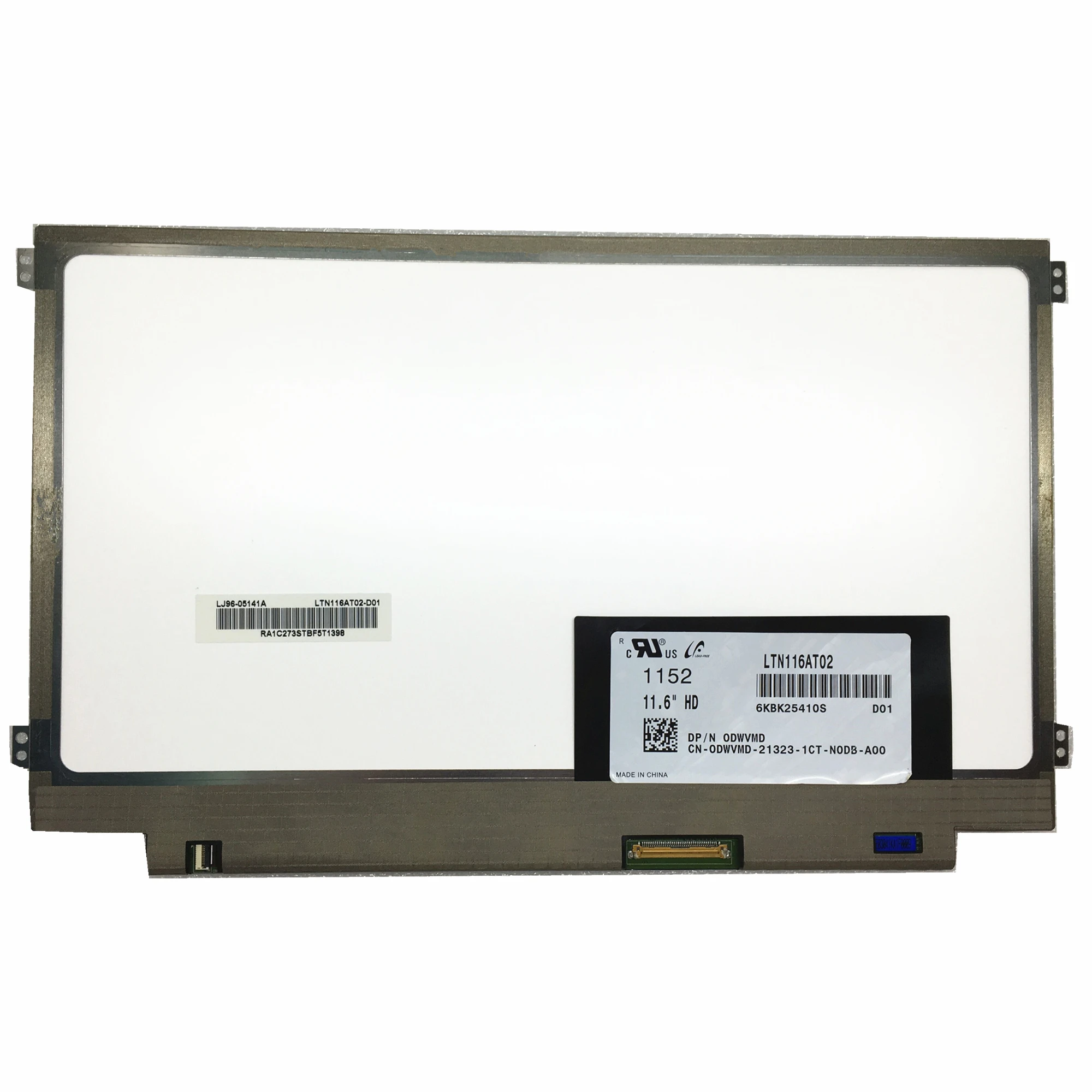 

LTN116AT02-D01 LTN116AT02 D01 only for original model Laptop Lcd Screen 1366*768 LVDS 40 Pins