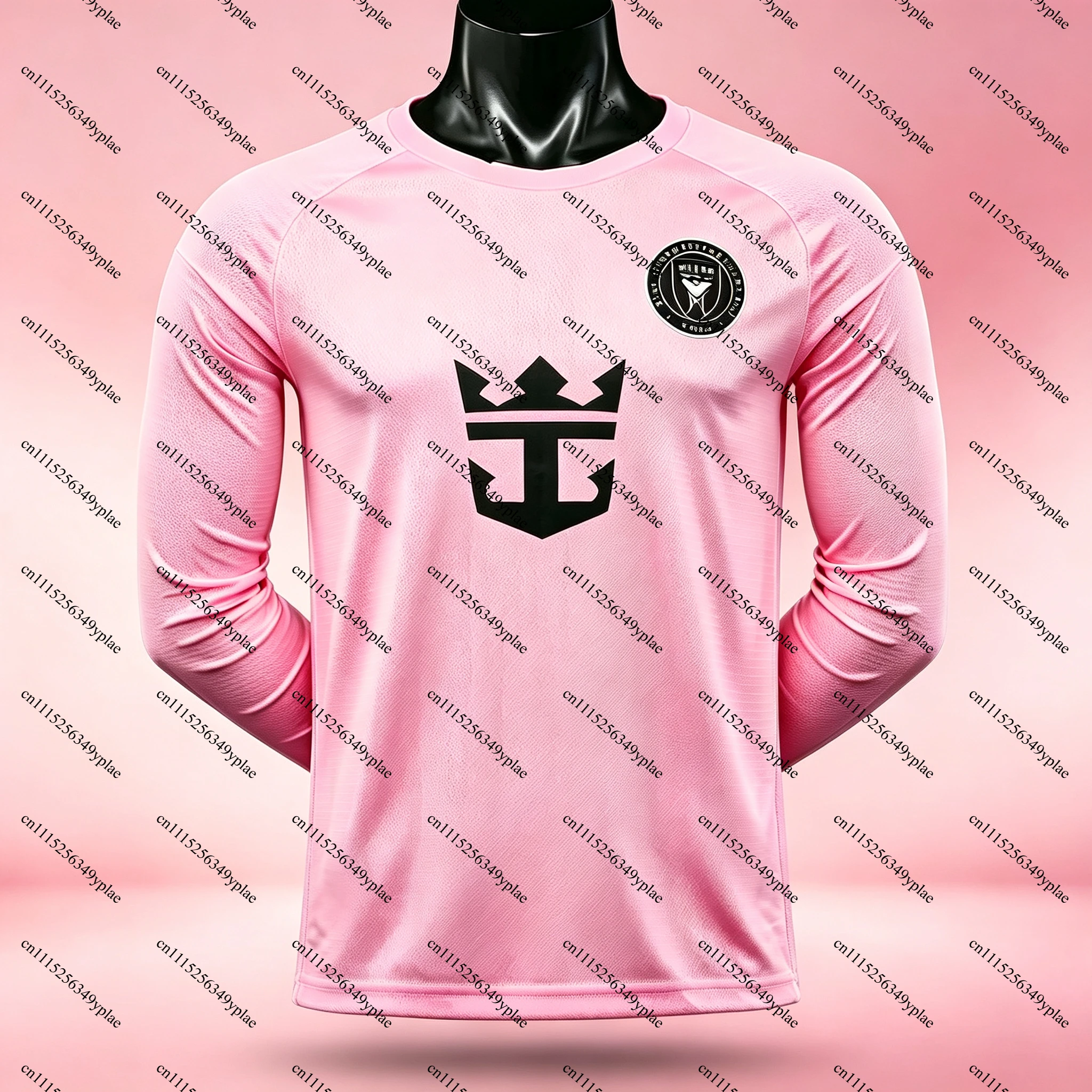 2026-27 Miami International Langes Trikot Fußball Herren Freizeit Fußball-Trainings-Top Y2K Streetwear Fan Sportbekleidung Unisex – Detail 2