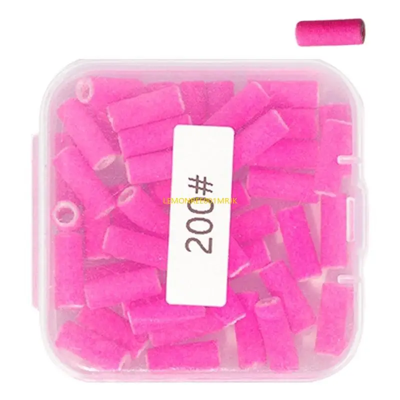

M4YA Care Care 50pcs Sanding Bands для Dril Set с Mandrel идеально подходит для маникюра