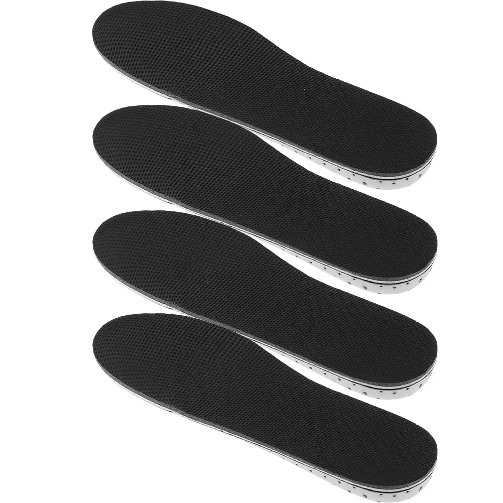 

Invisible Height Increase Insoles Breathable EVA Material Comfortable Elastic Fit Heel Perfectly Boosters Pads Inserts Lifting