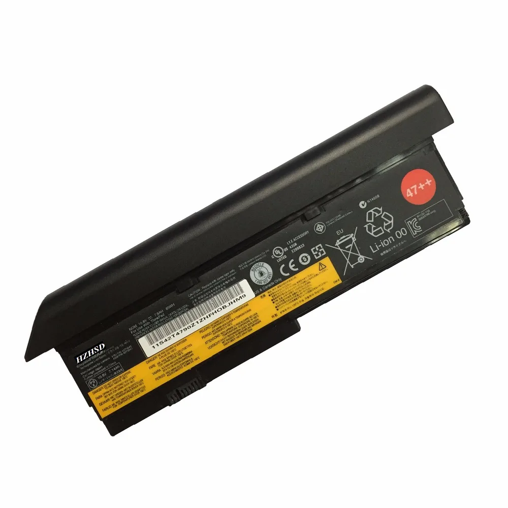 Imagem -02 - Original Nova Bateria do Portátil para Lenovo X200s X201s X201 X200 42t4825 42t4649 43r9254 42t4646 42t4647 42t4648 10.8v 85wh
