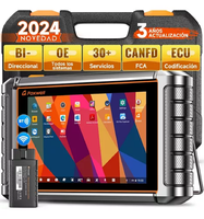FOXWELL NT909 Car Diagnostic Tools CANFD/DOIP OBD2 Scanner All System Bidirectional Test 31+ Reset ECU Coding Automotive Scanner