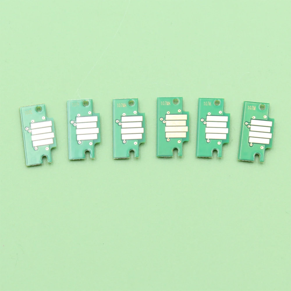 6pc/lot PFI-107 PFI 107 PFI107 Ink cartridge chip for Canon IPF670 IPF680 IPF685 IPF770 IPF780 IPF785 printer