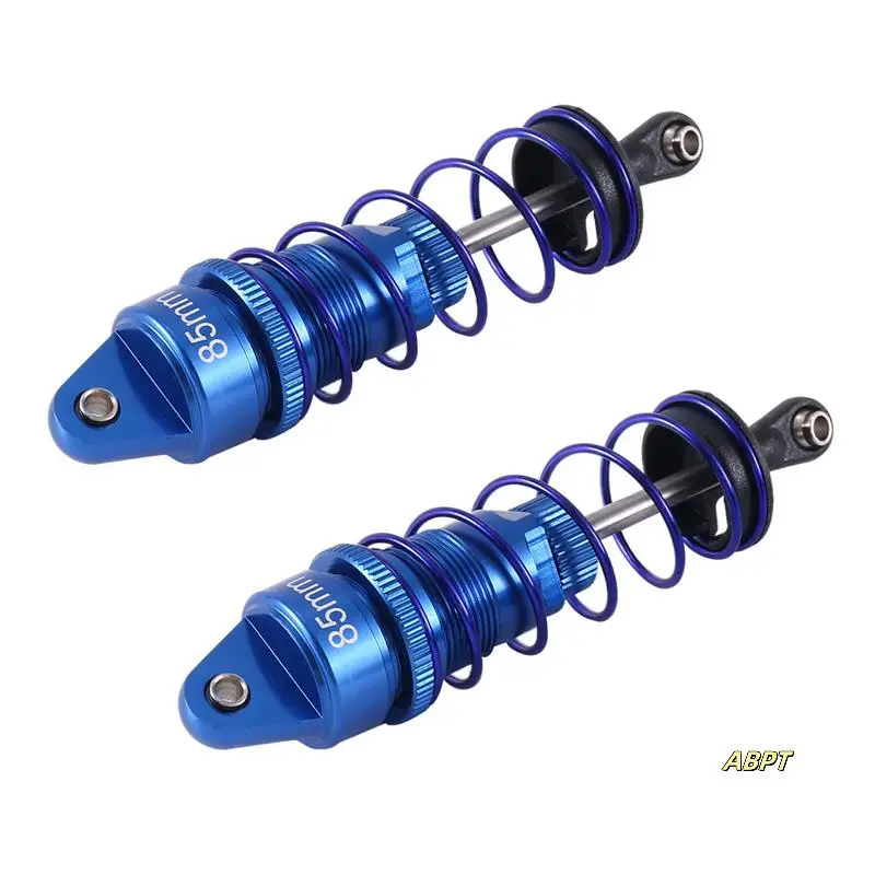 

4X Oil Adjustable 85Mm Metal Shock Absorber Damper For 1/10 RC Buggy Truck Short Course Rally Car Monster Truck Parts,2
