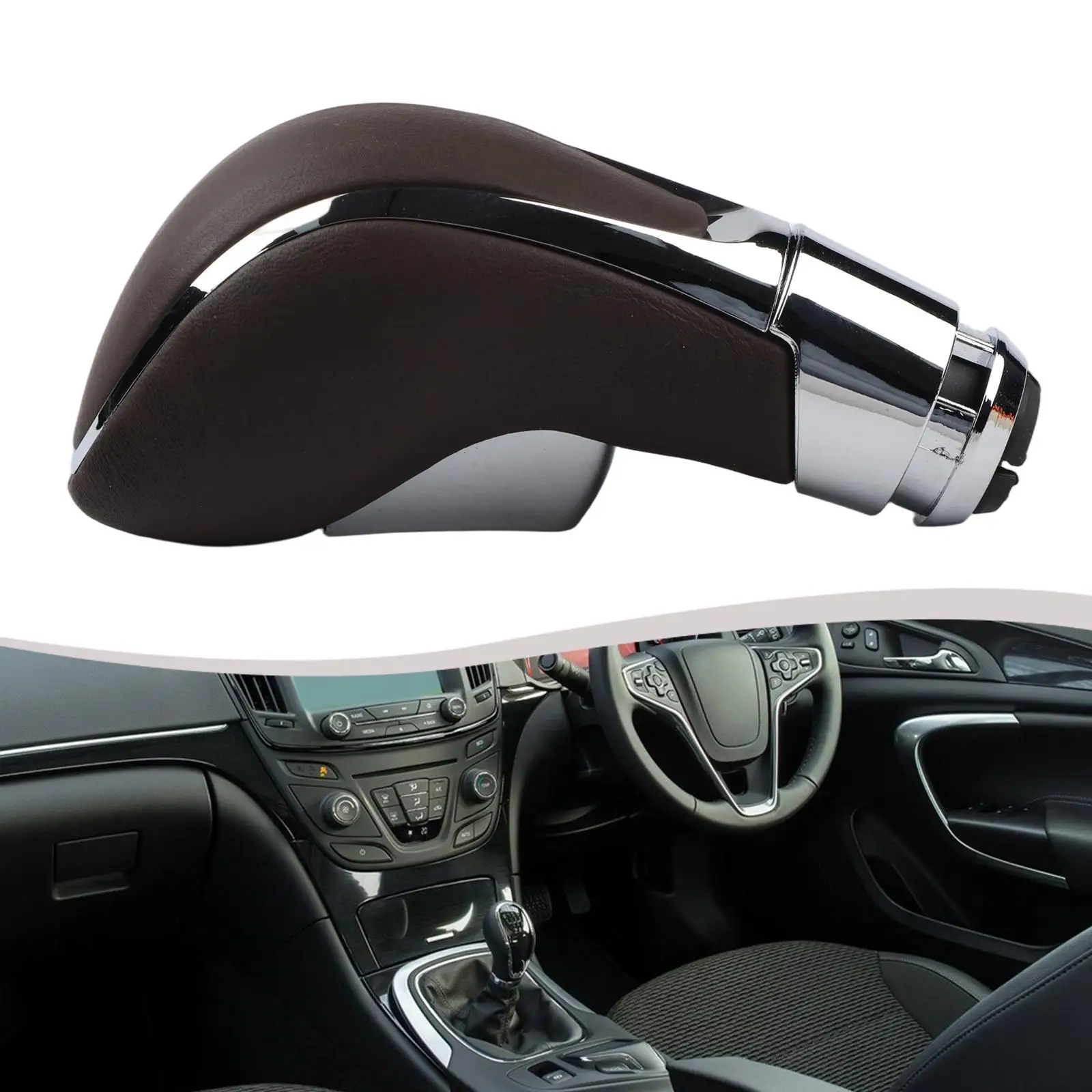 Automatic Gear Shift Lever Knob Compatible with Various For Vauxhall Models Enhances Driving Comfort and Vehicle Aesthetics