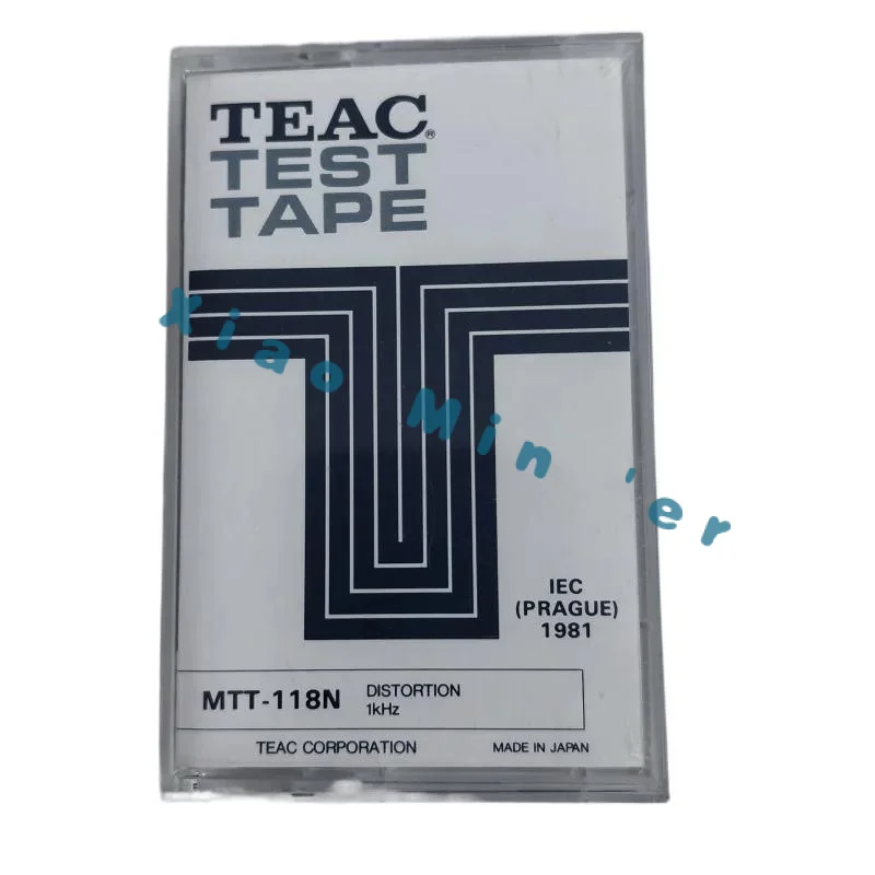 For TEAC TEST TAPE MTT-118N 1Khz-10dB Distortion Check Level Adjustment