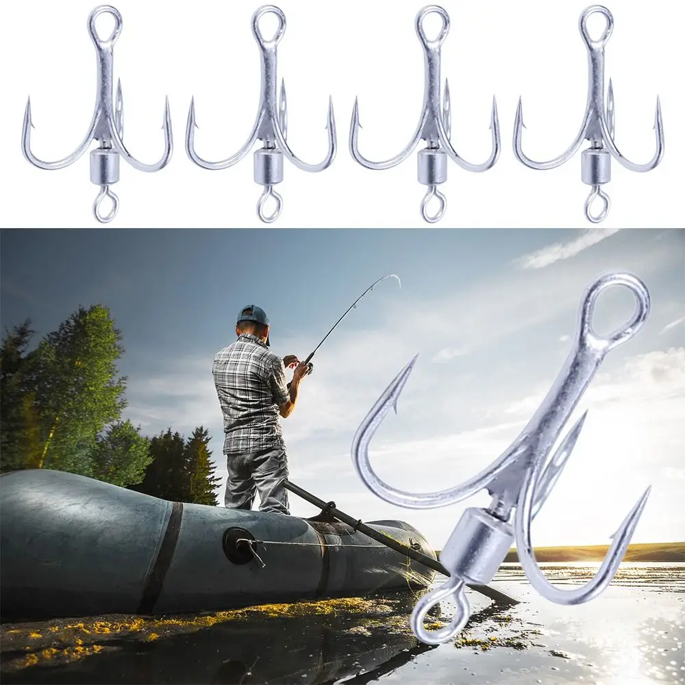 Seawater Tackle Lure Back Thorn Turn Ring Sequins Jigging Bait Fishing Hook Carbon Steel