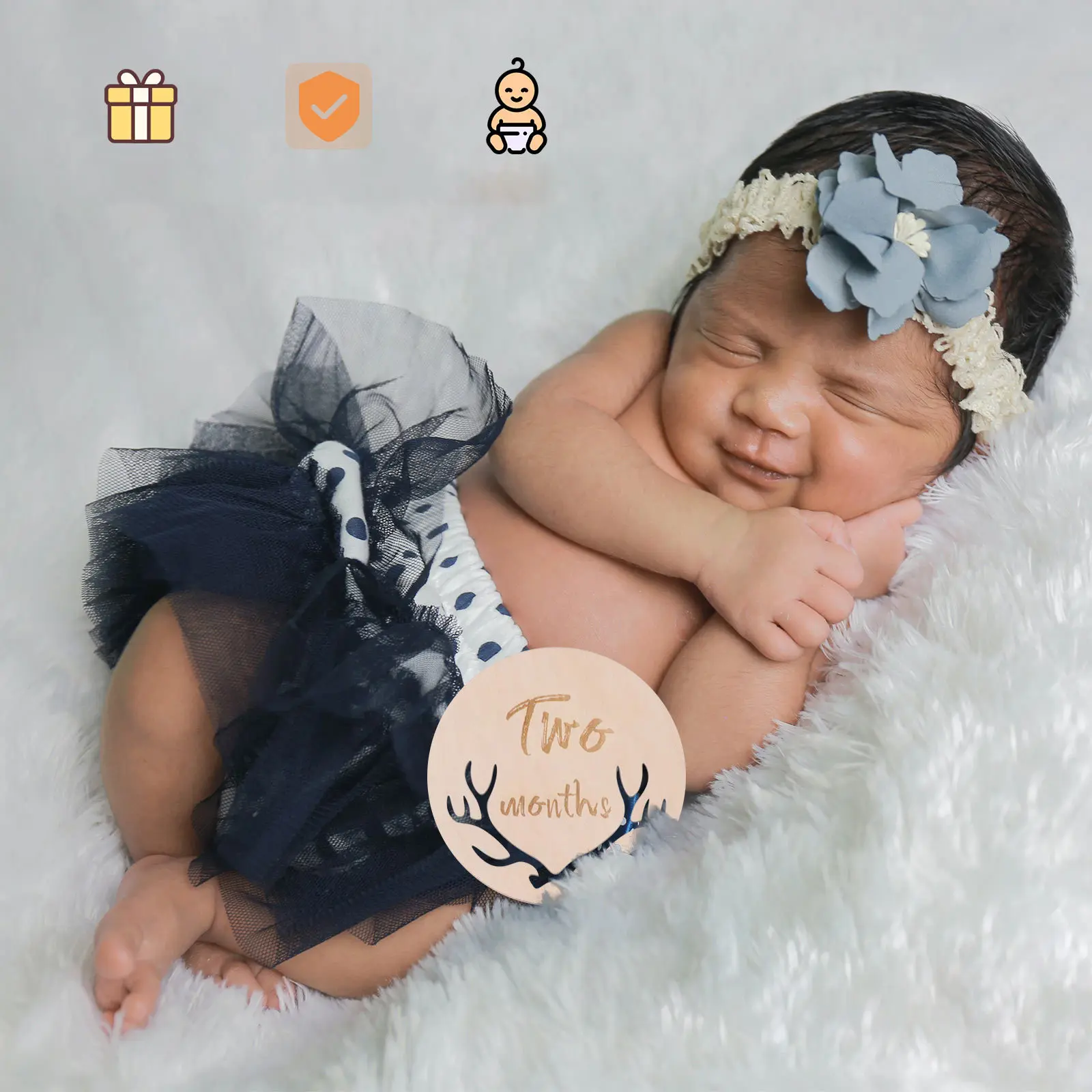 12 قطعة بطاقات تسجيل نمو الطفل اتقان غرامة ارتداء المسيل للدموع مقاومة الوليد تذكارية التصوير الدعائم بطاقات تذكارية