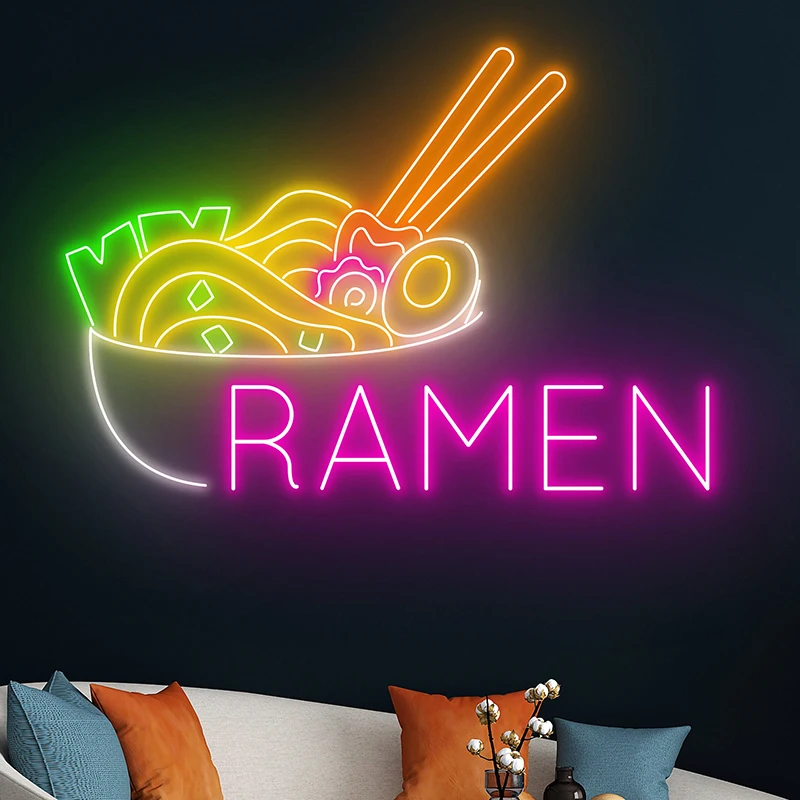 japones ramen led neon sign ramen noodles bowl restaurante do japao food shop loja wall decor luz noturna estilos 01