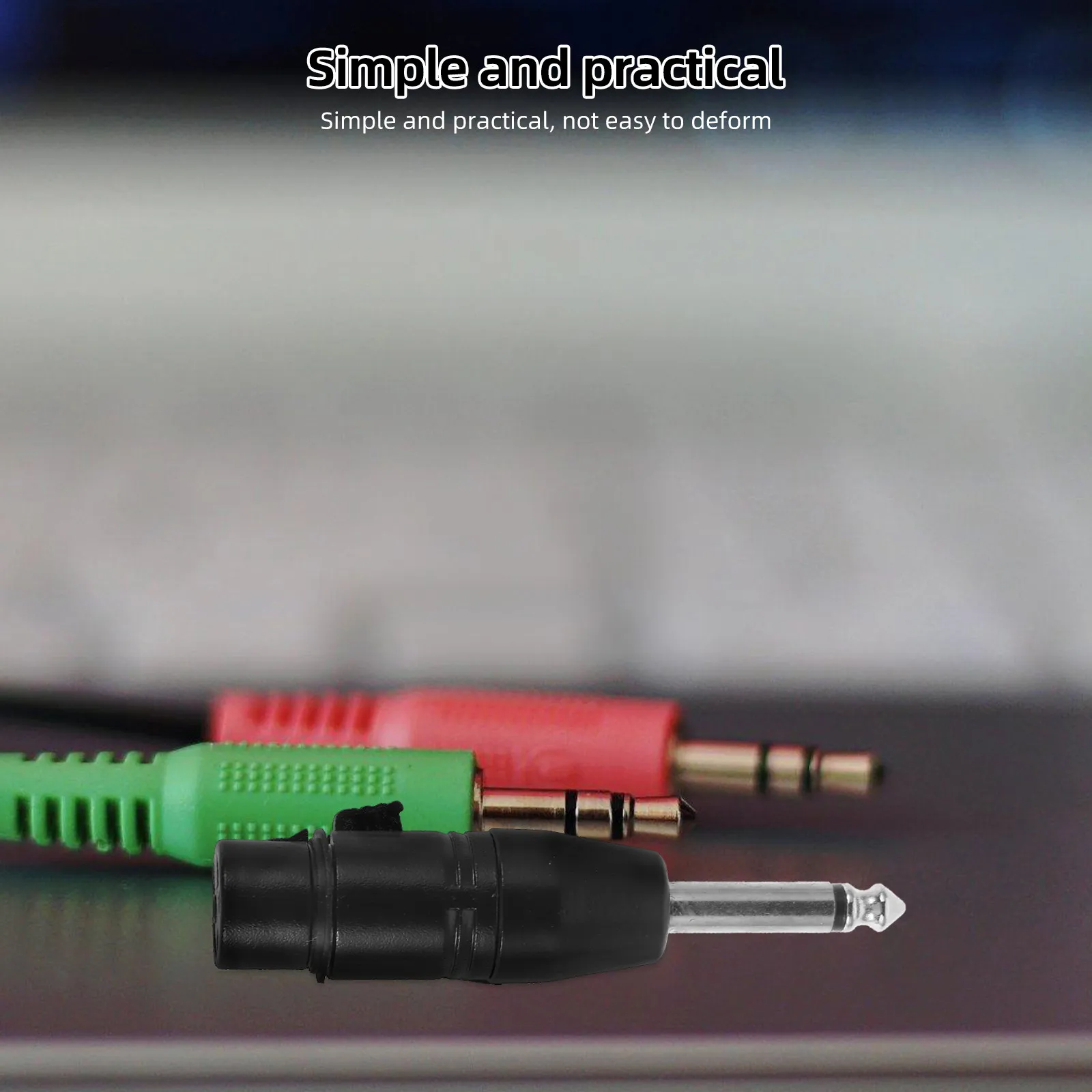 6.35Mm Male To Xlr …