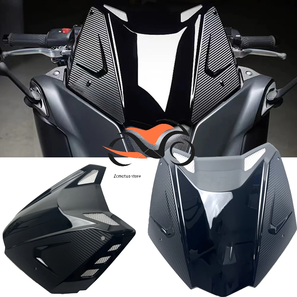 

For YAMAHA TMAX 530 2017-2021 2018 2019 2020 2021 TMAX High-quality Windshield Sport Short Wind Deflector Black