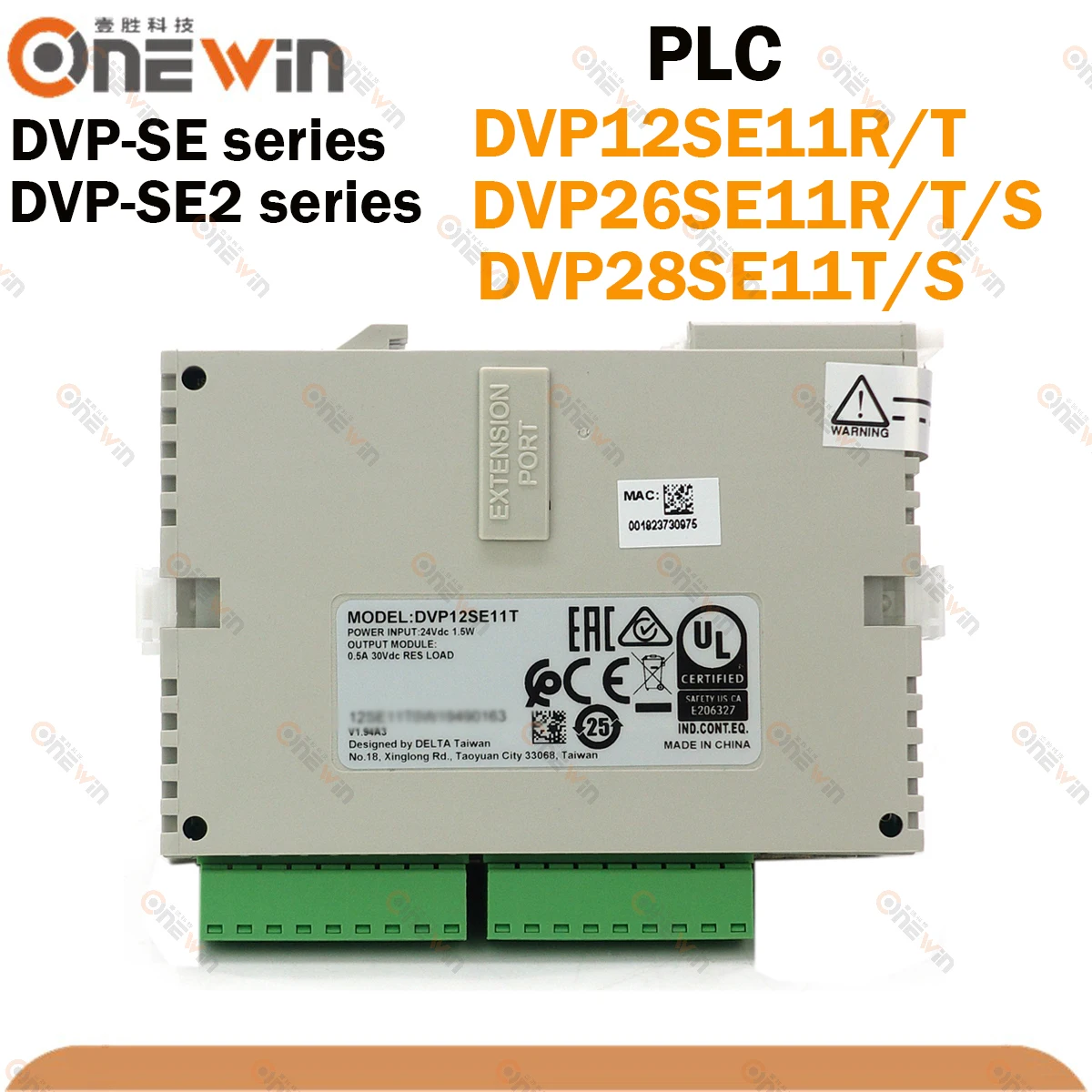 

Delta PLC DVP12SE11R DVP12SE11T DVP26SE11R DVP26SE11T DVP26SE11S DVP28SE11T DVP28SE11S DVP-SE SE2 Series