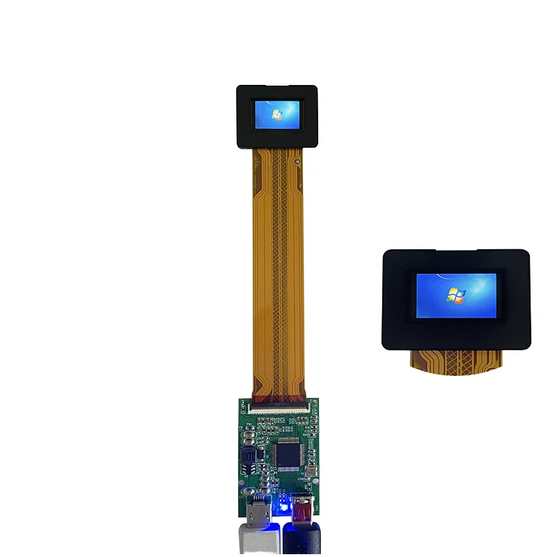 0.71 Inch AMOLED Display Module Full High Definition 1920x1080 Pixel 200 Nits Mini LVDS 16.7m Color Small Organic