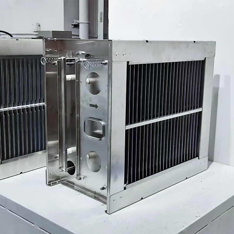 98% Smoke Removal Rate Kitchen Ecology Unit Size 720*295*490mm Electrostatic Smoke Precipitator for Kitchen Extractor