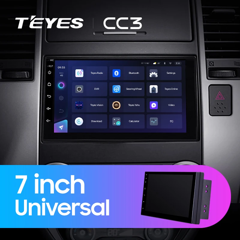 TEYES CC3 For Universal For Volkswagen For Nissan For Hyundai For Kia For Toyota Car Radio Video Player Navigation stereo GPS