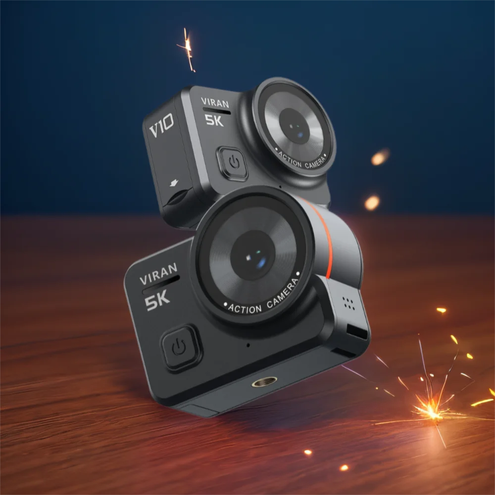 كاميرا عمل جديدة كاميرا دراجة مثبت إلكتروني كاميرا الحركة واي فاي 5k كاميرا رياضية خوذة كاميرات تسجيل الفيديو لـ go pro