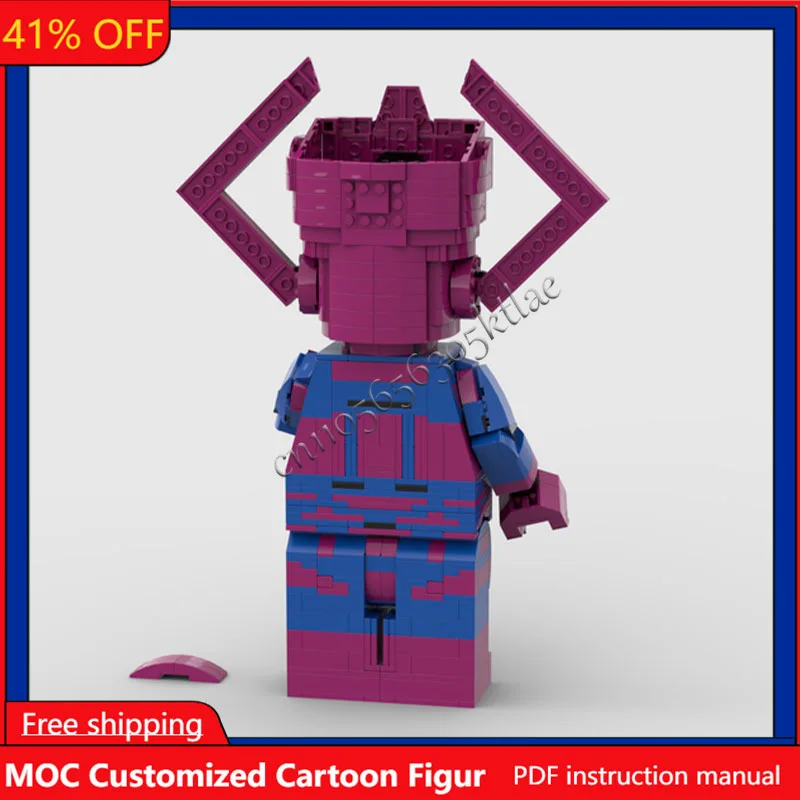 新しい 1021 個 MOC 有名なアニメシリーズ SF 映画ミニフィグスケールガラクタスブロックモデル DIY クリエイティブおもちゃフェスティバルギフト