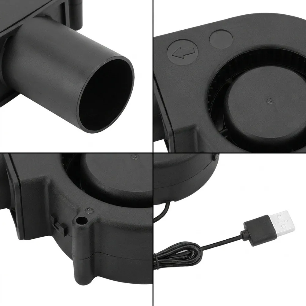5V USB-Powered Blower for Barbecue Grills and Camping Trips Designed for Reliable Performance and Convenient Power Integration