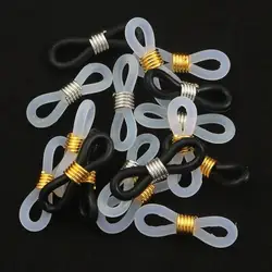 20pcs/Set Earrings Hook Connectors Eyeglasses Spectacles Chain Glasses Retainer Ends Rope Sunglasses Cord Holder Strap Retainer