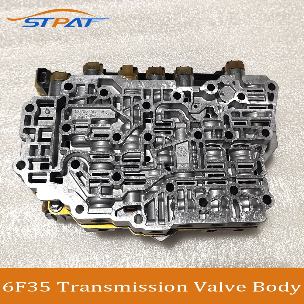 STPAT For Ford Mondeo Focus Edge Explorer 6F35 AL827G391A Transmission Valve Body w / Solenoid 