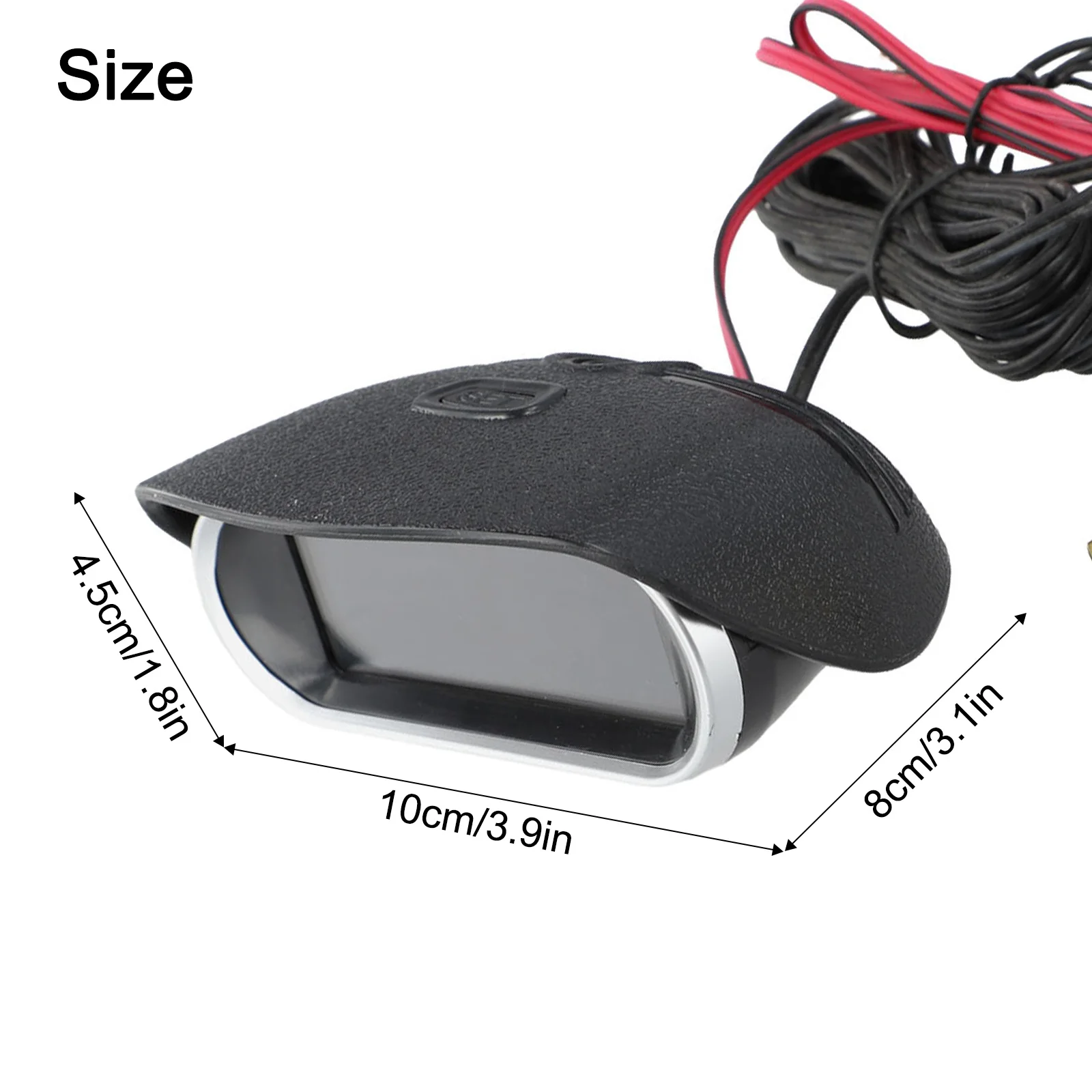 

10mm Temperature Sensor Dual Function Water Temp And Voltmeter 12V 24V Gauge Parameter Display Sunshield Design
