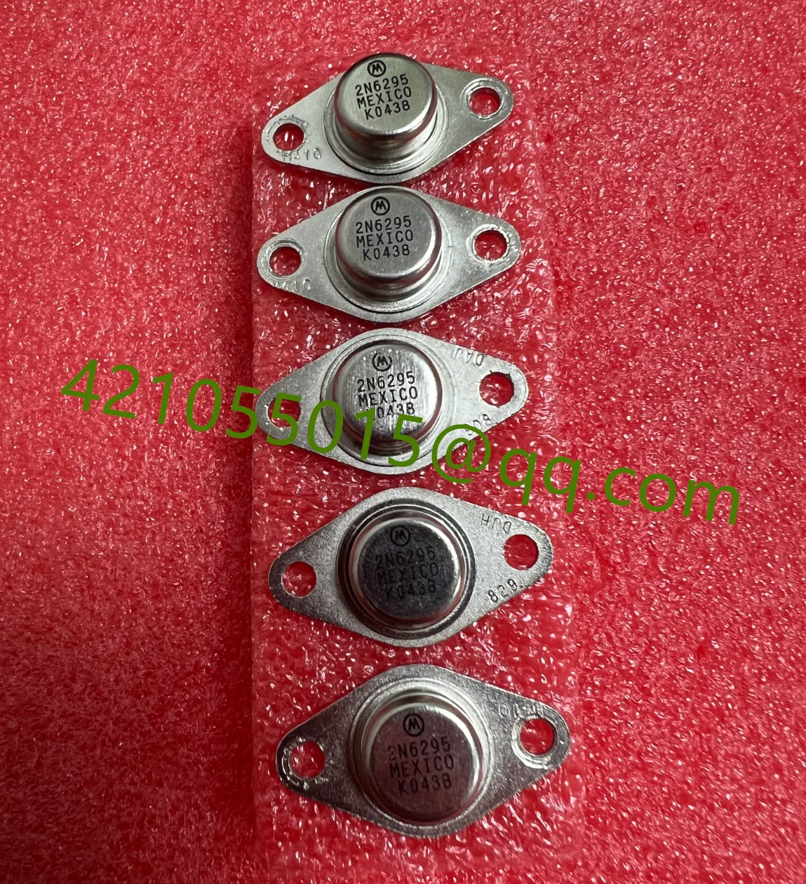 5 Pieces, OC76 OC75 OC71 OC72 OC73 OC44 2N6299 2N6298 2N6297 2N6296 2N6295 2N6421 2N623 2N6421 2SC1445 2SC1444