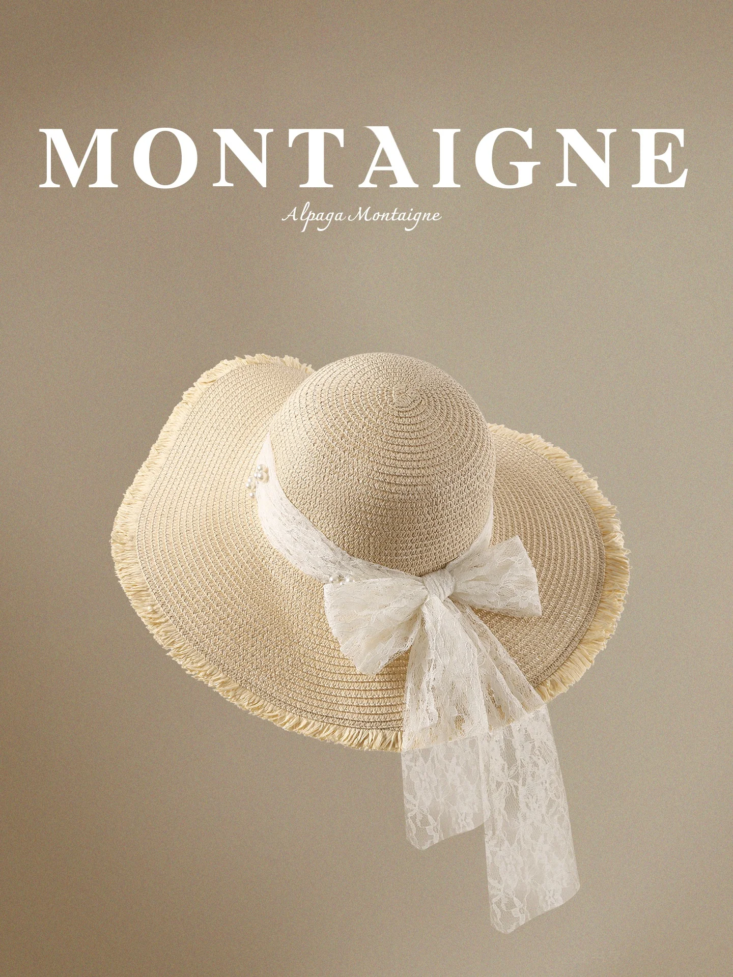alpaga-montaigne-women's-summer-beach-holiday-sun-protection-straw-hat-lace-knot-wide-brim-hat-breathable-comfortable