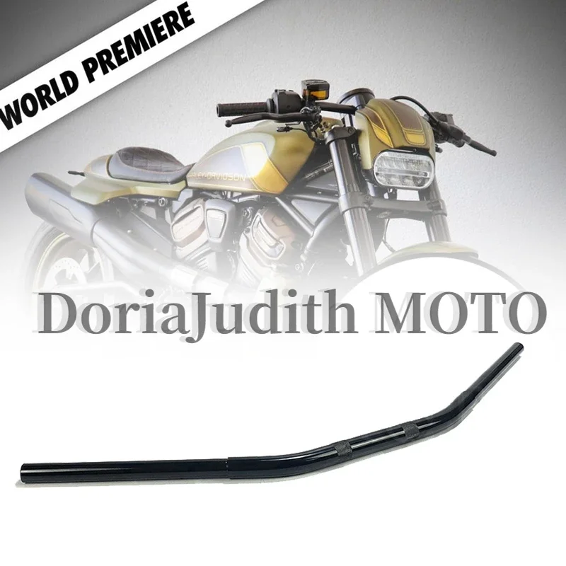 For Harley 2021-2024 Sportster S 1250 RH1250S Nightster 975  Motorcycle 1 inch Handlebar Handle Bar 7/8'' 22mm Zero Drag Bar