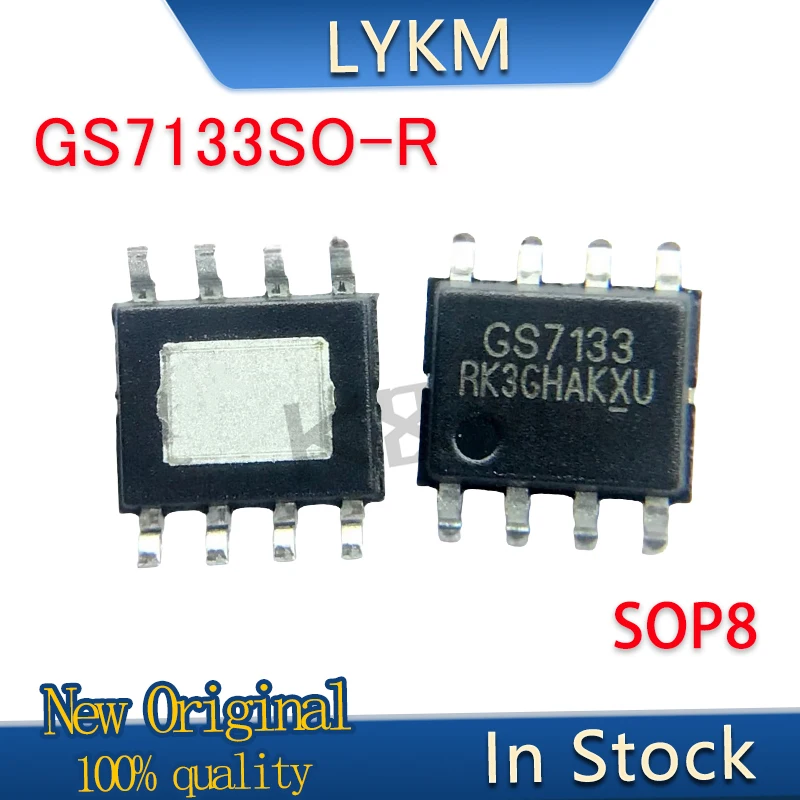 5-10/PCS New Original GS7133SO-R GS7133 SOP8 3A Ultra-low pressure differential linear regulator In Stock