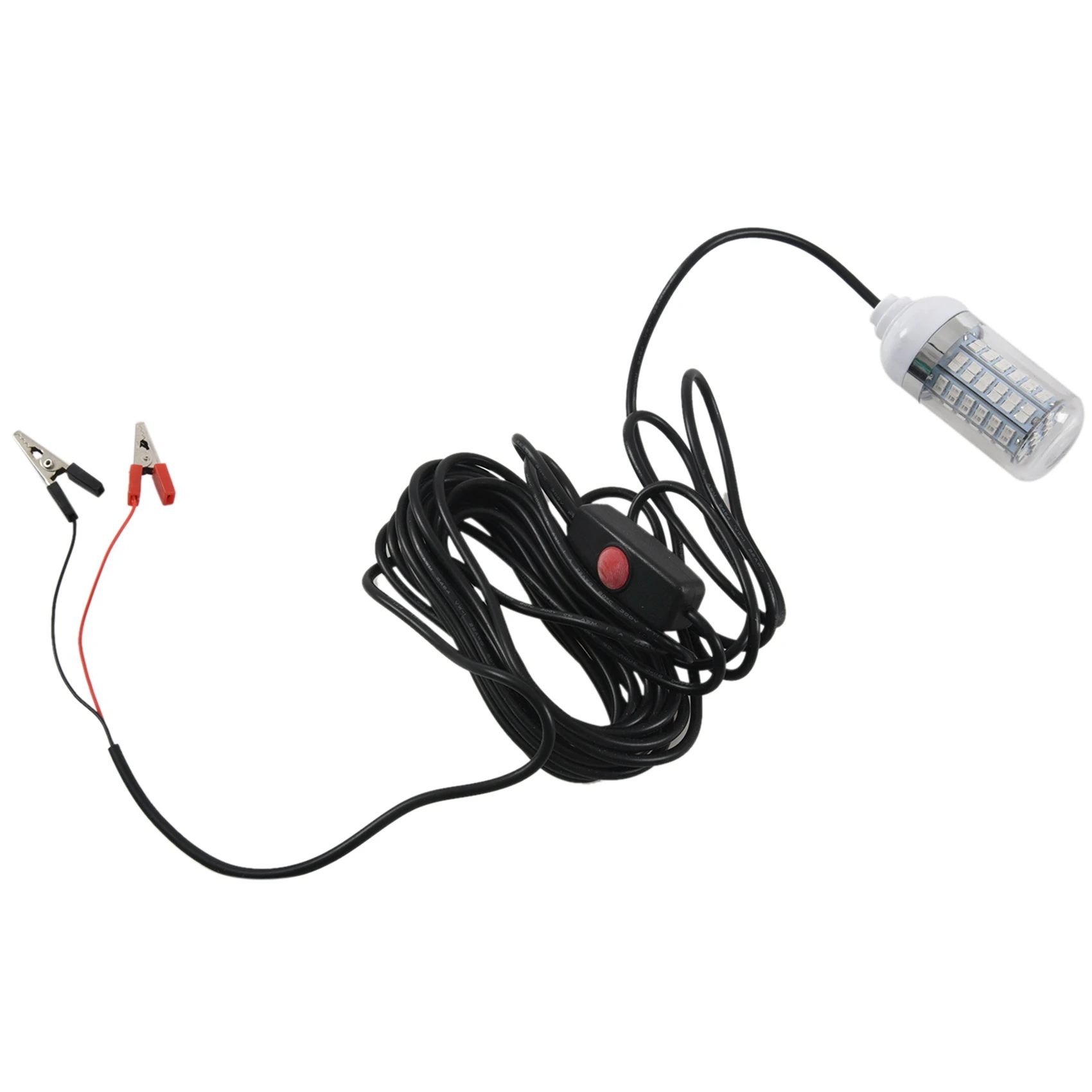 

Подводный светодиодный фонарь BHTS-5X 12В зеленого цвета для ночной рыбалки, для ловли краппи, шада, кальмаров, для лодок