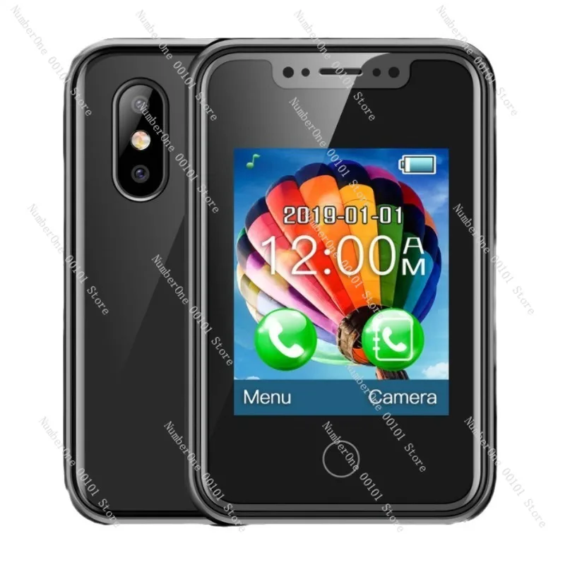 8XR 1.77 بوصة تعمل باللمس هاتف محمول بلوتوث صغير، الأكثر مبيعا في التجارة الخارجية، تصميم لوحة مستقيمة