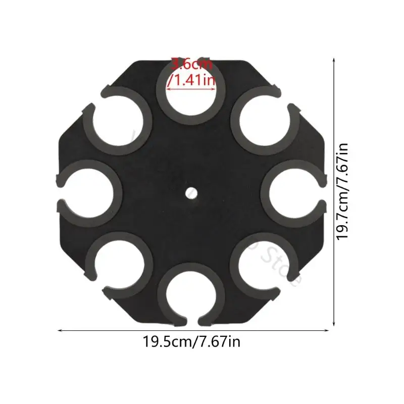 96BA Platzsparendes Clip-Rack mit 8 Steckplätzen für einfachen Zugriff bei Live-Auftritten und Studioproduktionen – Detail 6