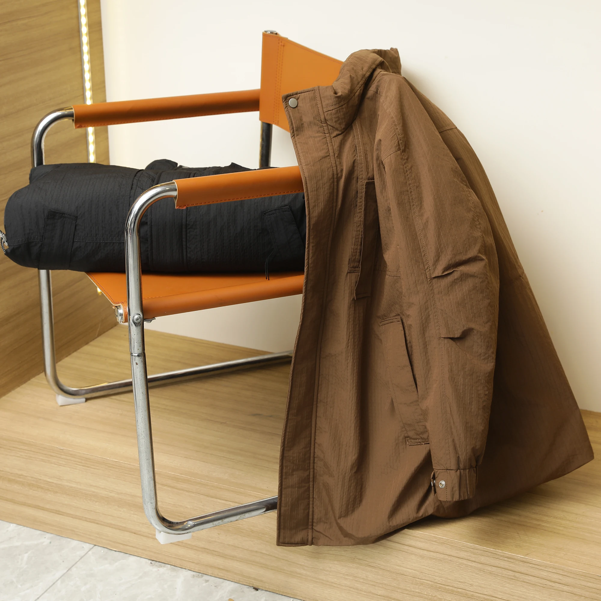 高級アフェン インナーウィンター メンズ サーマル ミッドレングス ダウンジャケット ポーラー耐寒 カジュアル スレ ポリエステル繊維 デュック...