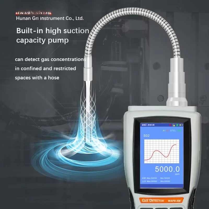 1. Portable Phosphine Toxic Gas Detector Kit 0‑2000PPM Equipped With Sound Light Alarm And TFT LCD Display For Toxic Gas Test