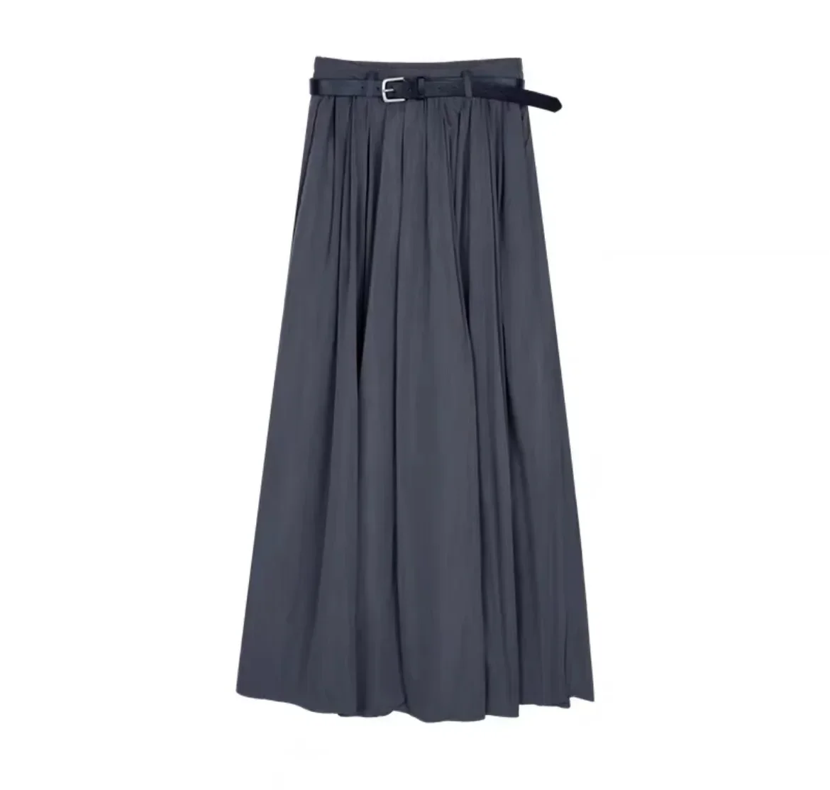 Y2K Skirt Women Vintage Streetwear Side Striped Parachute Cargo Skirts Casual Loose Drawstring Aesthetics Skirt 2023