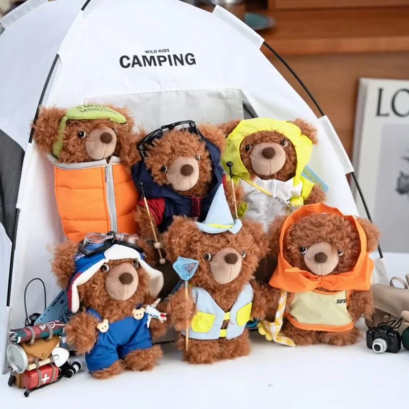 

Gulu'S Outdoor Tale Series Blind Box Cute Plush Doll Adventure Outdoor Buddy Mystery Pendant Toy Collectible Brithday Decor Gift