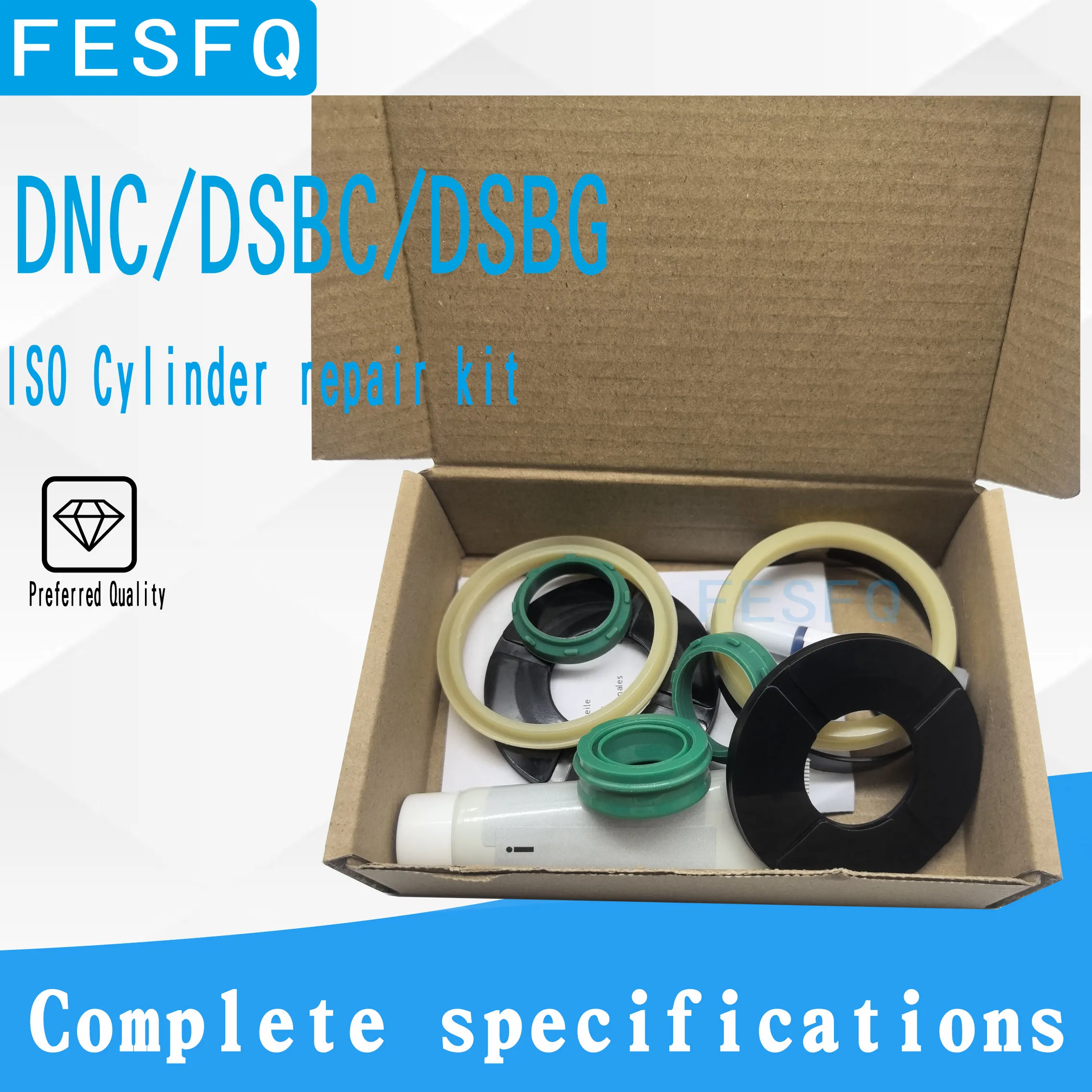 FESTO DNC DNG DNU DSBG DSBC DSBA DNCB Cylinder repair kit DNC- 32-40-50-63-80-100-125-160- PPVA DSBC/G- 32- -40 50 63 80 100 125