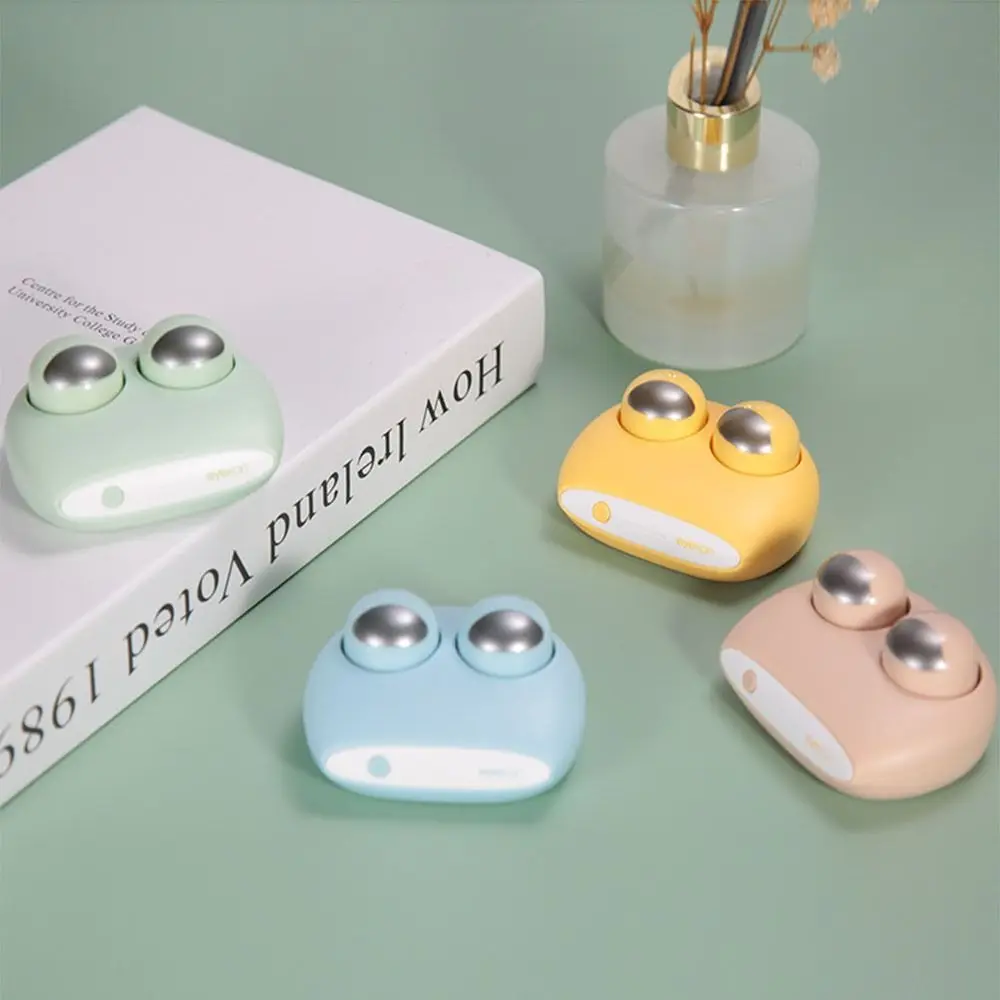 Creative Electric Contact Lens Washer Cartoon Frog Household Cute Lens Cleaner Case Eye Shaped Automatic