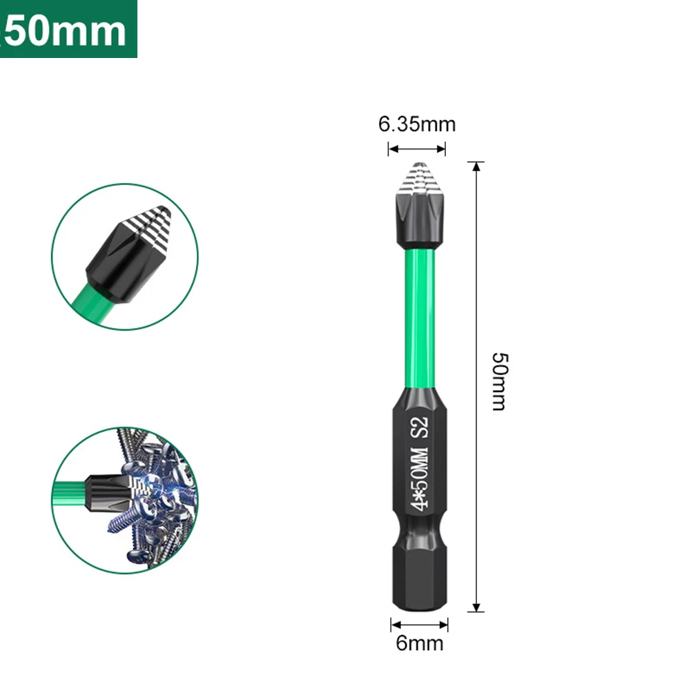 لقمة سائق مغناطيسية 25 مم، طرف تشكيلي دقيق للبناء المعدني يقلل من خيارات الطول المختلفة