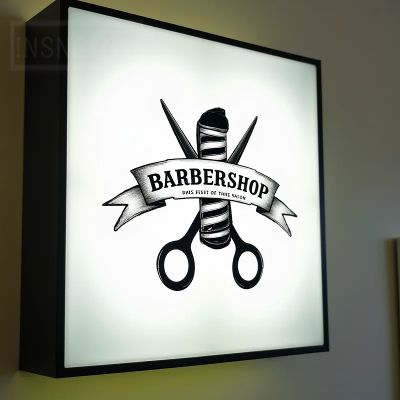 

Custom Outdoor LED Light Box Sign Waterproof Acrylic Business Storefront Signage with Double Sided Illumination