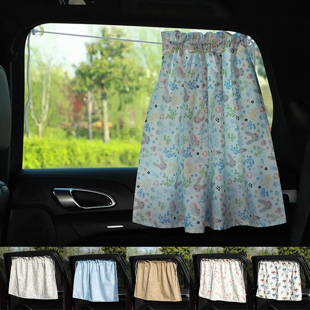 Car Side Window Sunshade Telescopic For Different Sizes 1pcs Multi Colours Uv Isolation Auto Accessories Q2L0