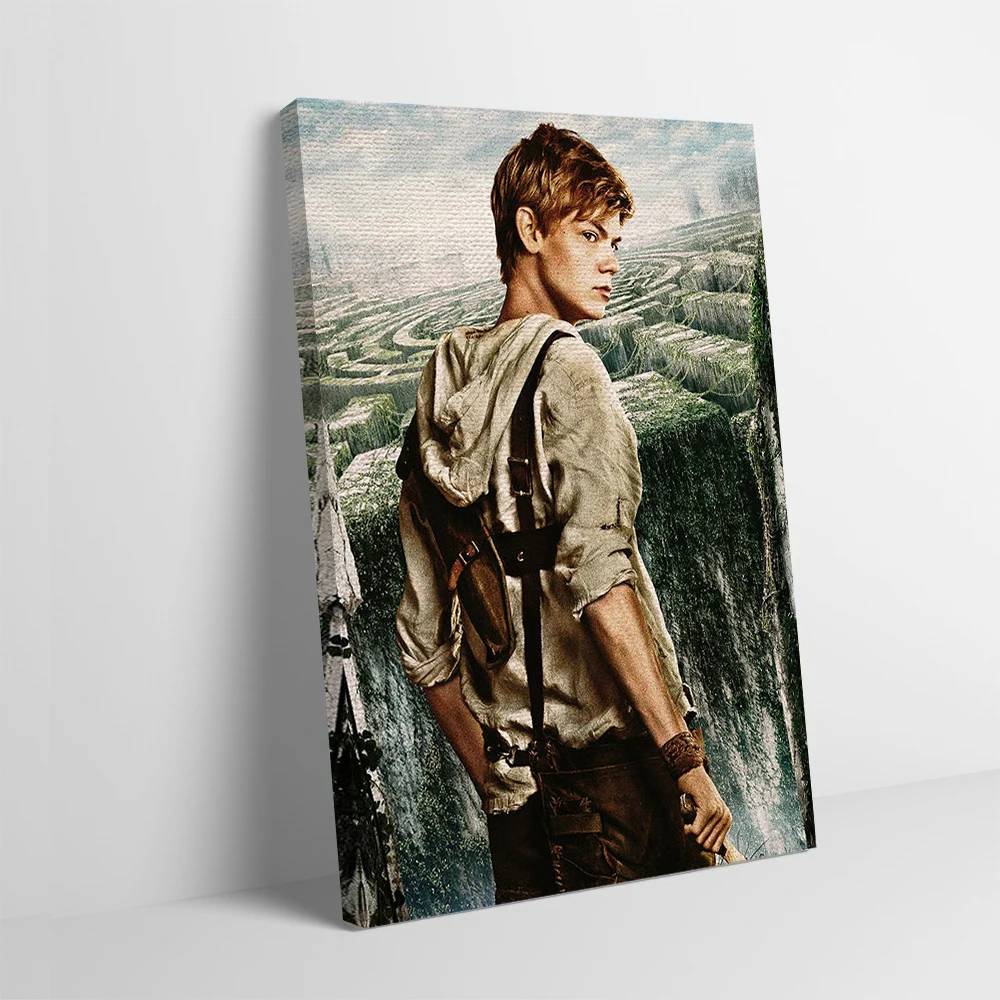 The Maze Runner Printing Poster Customizable Pictures Wall Art Canvas Painting for Interior Decoration Gaming Home Decorations