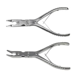 1pcs Double Joint Rongeur Stainless Steel Orthopedic Surgery Instrument 2-6mm pet