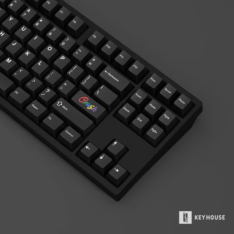Originele Crush Thema Keycaps 145 Toetsen 1.7mm PBT Dye Cherry Profiel Custom Black Gamer Keycaps voor Mechanisch Toetsenbord Gift