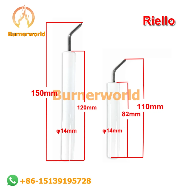 

Riello Burner Ignition Electrode RL50 RL70 RL100 RL130 RL190 PRESS1G 2G 3G 4G Burner Spark Plug Ignition Rod Fireplace parts